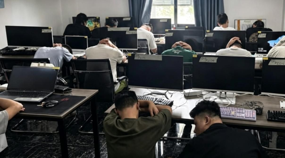 越南新闻 胡志明市捣毁大型网络诈骗据点，85名 #中国打野团队 在酒店被抓